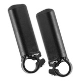 Bar End Chifre Alumínio Suporte P/ Guidão Bicicleta Bike Cor Preto