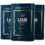 Aceite De Oliva Laur Extra Virgen Variedad Arbequina Caja X3