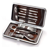 Estuche Set Manicure Pedicure Kit Cortauñas 