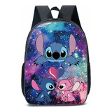 Mochila Bandolera Lilo Stitch Juego De 3 Piezas