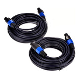 Cables Para Parlante Speakon A Speakon Dekomusic 2-pack