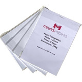 200 Papel Matte 180g + 200 Adesivo Glossy 115g