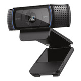 Webcam Logitech C920 Full Hd Pro 30fps Con Micrófonos Negro