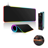 Mouse Pad Almohadilla Tapete Gamer Led Antideslizante 88x30