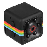 Câmera De Vídeo Mini Cube 1080p Hd Ir Visão Noturna