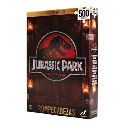 Rompecabezas Coleccionable Limitada Jurassic Park 500 Piezas