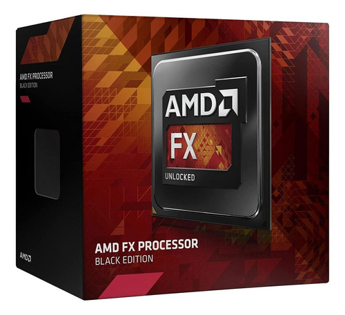 Processador Amd Fx 8-core Black 8320e Box  8 Núcleos 4ghz 