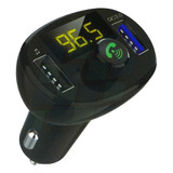 Transmisor Receptor Bluetooth Fm Usb Cargador Manos Libres