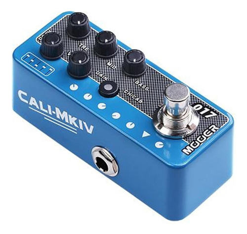 Pedal Pré Amplificador Para Guitarra Mooer Cali-mkiv M017