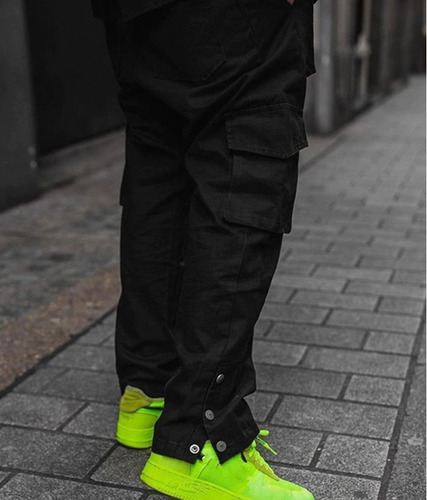 Hip Hop Streetwear Jogger Pantalón Cargo Pantalones