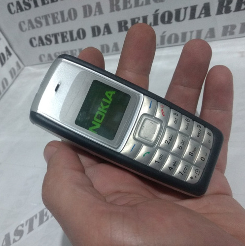 Celular Nokia 1110 * Eu Falo A Hora * Simples Antigo De Chip