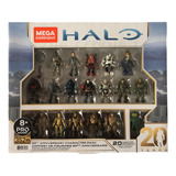 Set De 20 Figuras Halo Aniversario Mega Construx 352pz Gyg61