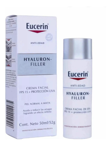 Eucerin Hyaluron Filler Crema Facial Día Fps 15 Anti Edad