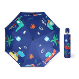 Paraguas De Moda Protección Solar Y Lluvia Totalmente Automá
