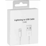 Cable Cargador Usb Para iPhone 5 6 7 8 X 1 Original De 1m