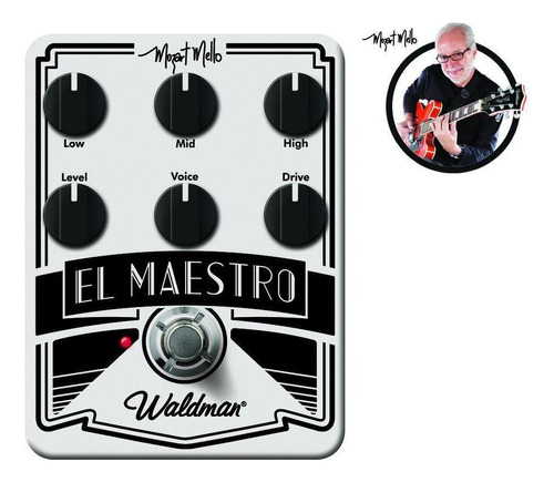 Pedal Guitarra Mm6 Fx El Maestro Mozart Mello Waldman Mm-6