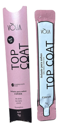 Sache Refil Top Coat 9g - Volia Cor Cover