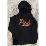 Sudadera Hoodie Oversize Victorias Secret Pink Mujer S