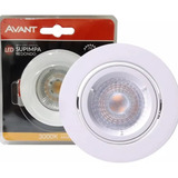 Kit 25 Spot Led Redondo 3w Branco - Quente Avant