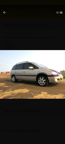 CHEVROLET ZAFIRA 2005 2.0 ELITE FLEX POWER AUT. 5P