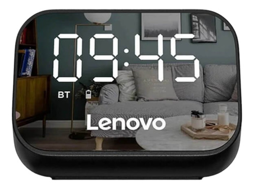 Parlante Con Reloj Lenovo Ts13 Negro - Avinari