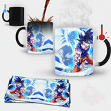 Taza Mágica Goku Ultra Instinto No Dominado Pelea Jiren