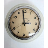 Reloj Eléctrico De Pared Hammond- Usa- Antiguo 