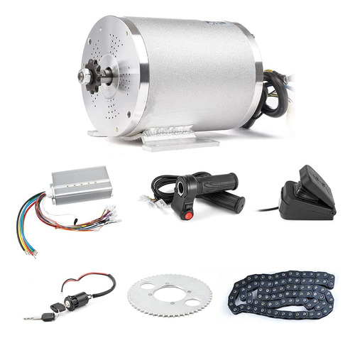 Bldc - Kit De Motor Sin Escobillas De 72 V  W Con 24 Contro.