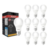 Avant Bulbo 9 W Kit 10 Lâmpadas Led E27 3000k Luz Amarela Cor Da Luz Branco-quente 110v/220v