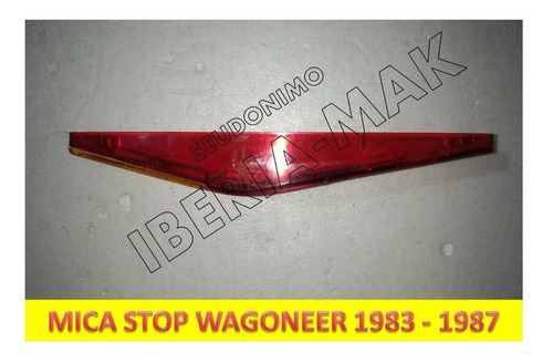 Mica Stop Jeep Wagoneer 1983 - 1987 Foto 2