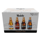 Cerveza Modelo Combo Premium Pack 12 Botellas De 355ml C/u