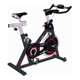 Bicicleta Spinning Genoa Sportfitness Gym 5 Años Color Rojo