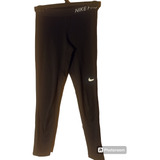 Calza, Nike Pro, Talle M, Color Negro