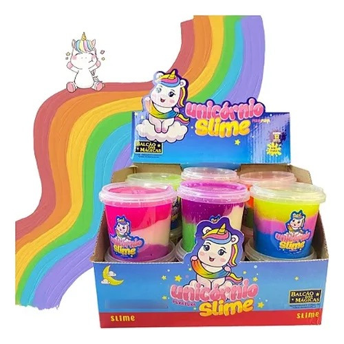 Slime De Unicórnio: Puxa-puxa Divertido Para Crianças!