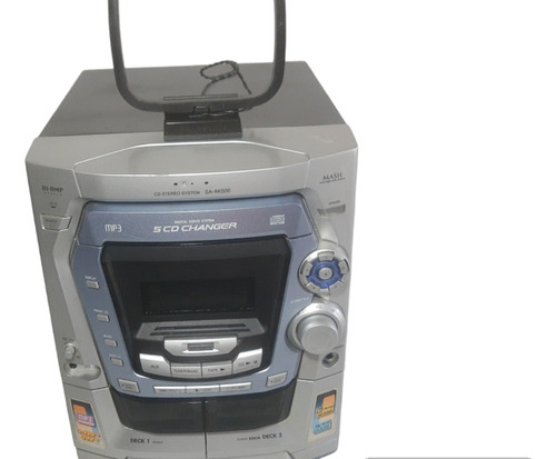Aparelho De Som Mini System Micro System Panasonic Ak500