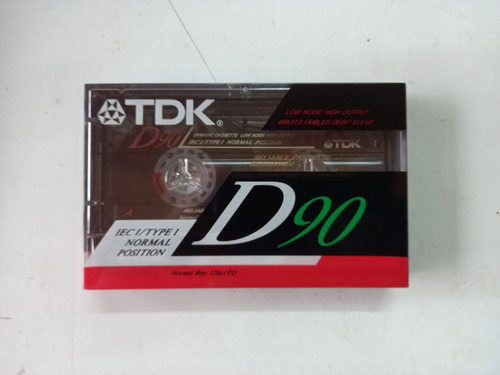 Cassette Tdk D90 Y D60 Como Nuevos