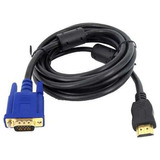 Cable Vga A Hdmi  - 3 Metros /tv Monitor Adaptador Conversor