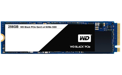 Western Digital Wd Black Pcie Disco De Estado Solido  256gb