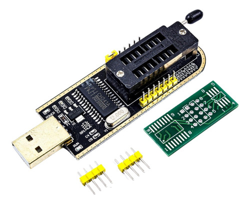 Programador Gravador Eprom Usb Ch341a Flash Spi Bios Ch341