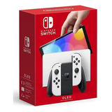 Modelo Antiguo De Nintendo Switch Con Joy-con Blanco