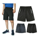 Pack 3 Short Deportivo Hombre Juvenil Secado Rápido Running