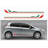 Adesivo Faixa Italia Fiat Punto Essence 1.6 Flex