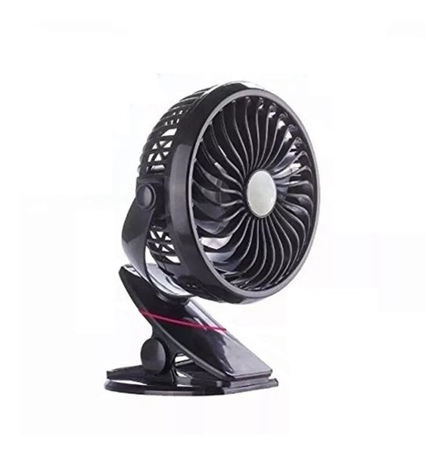 Mini Ventilador Clip Usb Portatil Recargable 360° Ajustable 