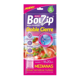 Bolsas Hermeticas Medianas Con Doble Cierre Bolzip X8und