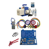 Kit Refrigeração : Bomba De Vacuo 7cfm Manifold R22/134/410