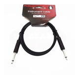 Cable Kirlin De Instrumento Ipch-241 Hbk Negro 1 Metro