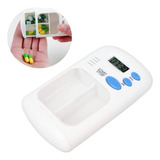  Caja Porta Pastillas Adulto Pastillero Con Alarma Eléctrica