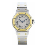Reloj Cartier Santos Octagon Original Para Dama Impecable !!