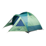 Carpa Doite Familiar Highland Alu 6 Personas Color Verde