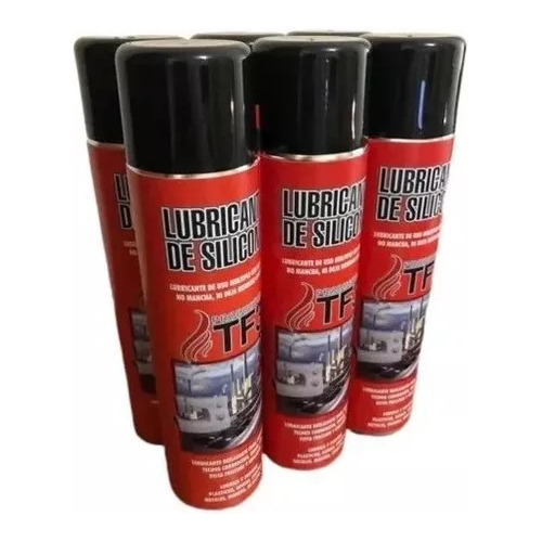 Lubricante Silicona P/ Cintas De Caminar Tf3 440cm3 X 6 Uni